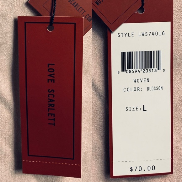 Love Scarlett Faux-Suede Asymmetrical Blouse - Picture 5 of 8